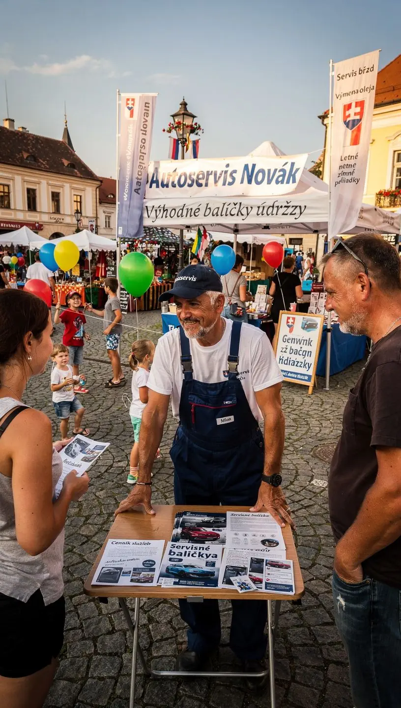 Zákazník využíva online rezerváciu na servis vozidla cez počítač v pohodlí domova.